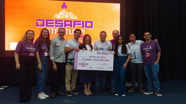 Desafio StartUfpi premia as equipes vencedoras da edição 2026